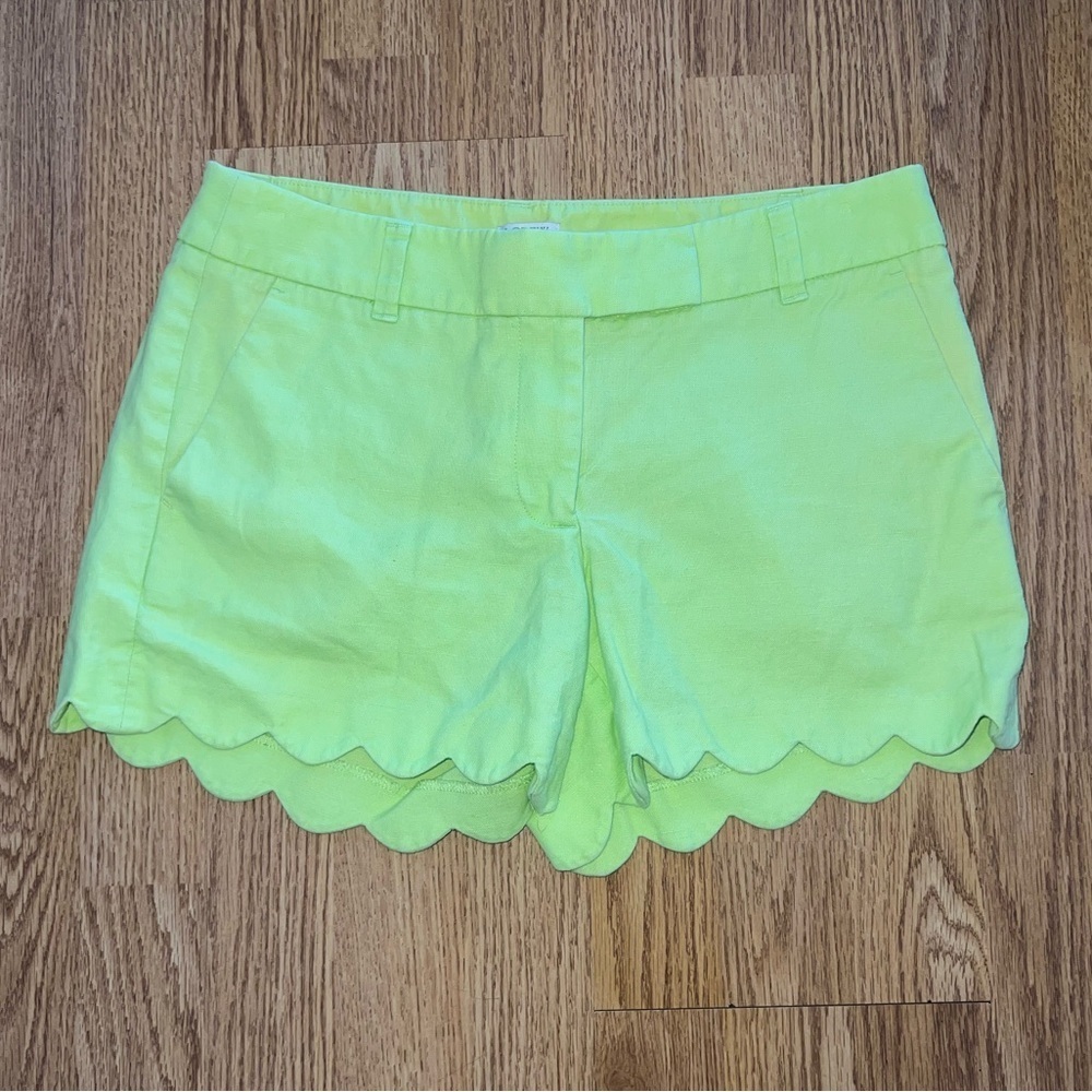 J. Crew Scalloped Shorts